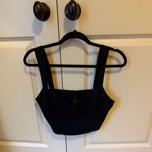 Banana Republic Black Crop Top